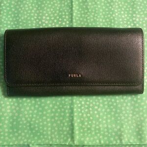 Furla Black long wallet